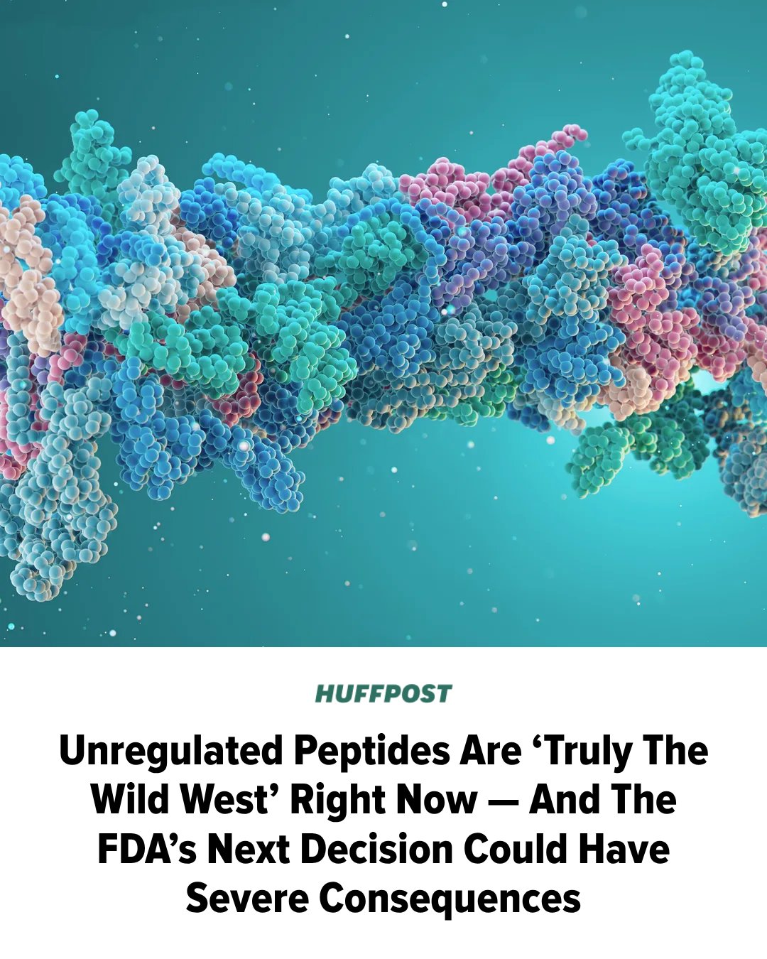 The panel's recommendations could shape the future of popular peptides, but some doctors say the review process itself deserves closer scrutiny. Read more: https://www.huffpost.com/entry/peptides-fda-compounding-pharmacy_l_6a70f533e4b0346d9be84a8d 