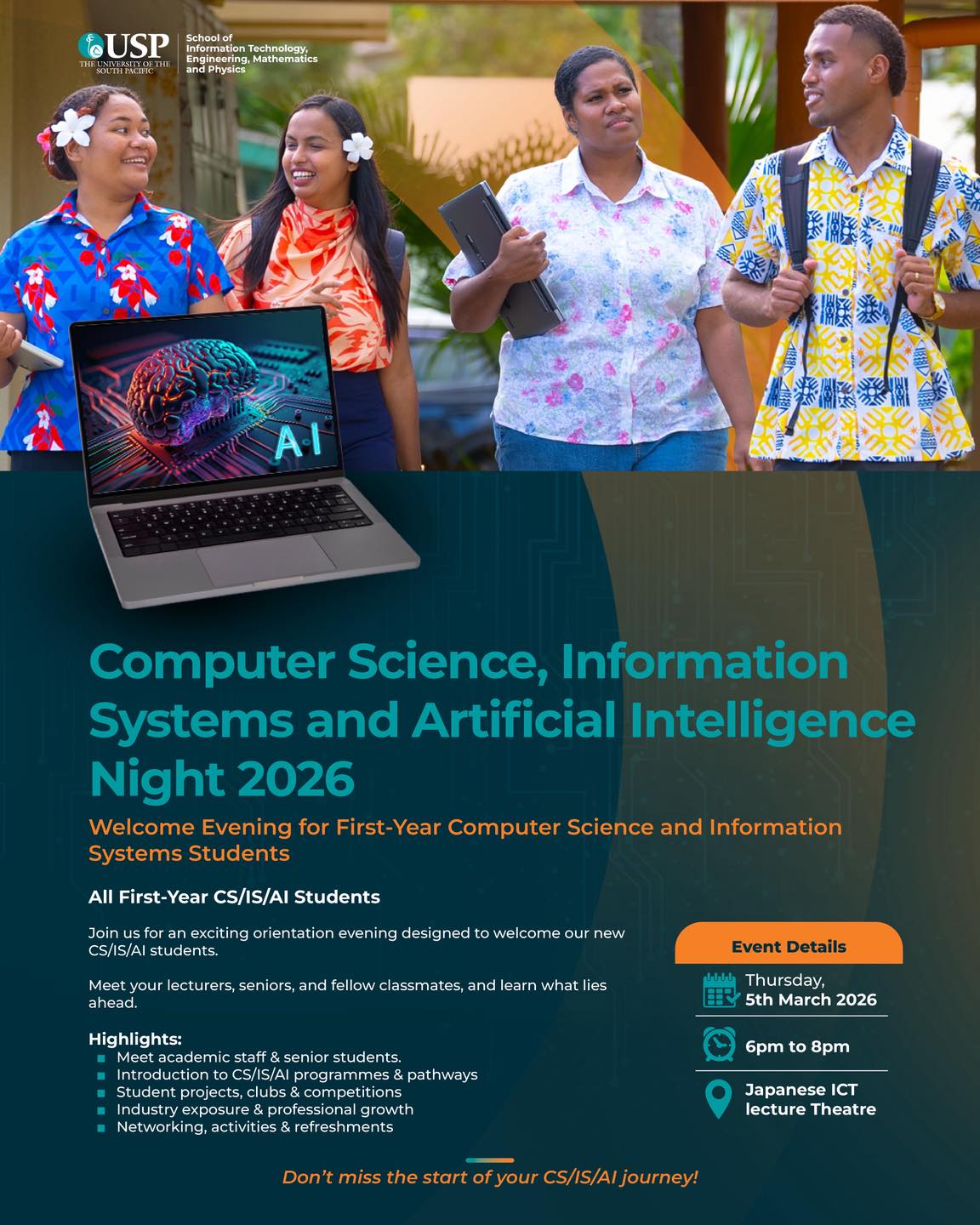 USP - Computing, information system and AI Nite 2026 Welcome Evening ...