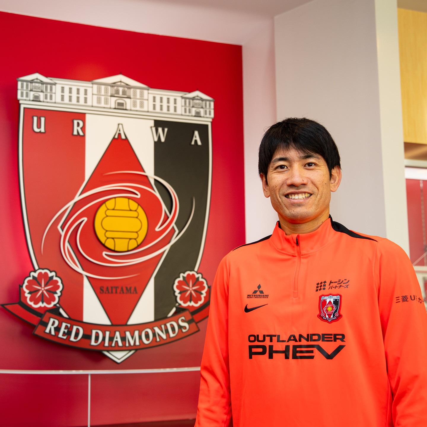 明日のチーム始動を前に #片山瑛一 選手が大原サッカー場に来訪