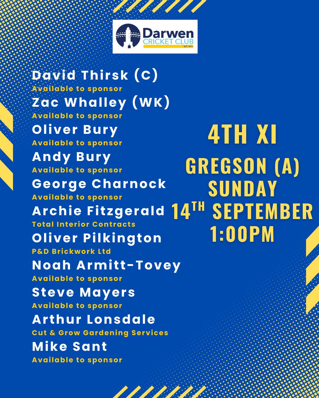 Darwen Cricket Club updated their... - Darwen Cricket Club