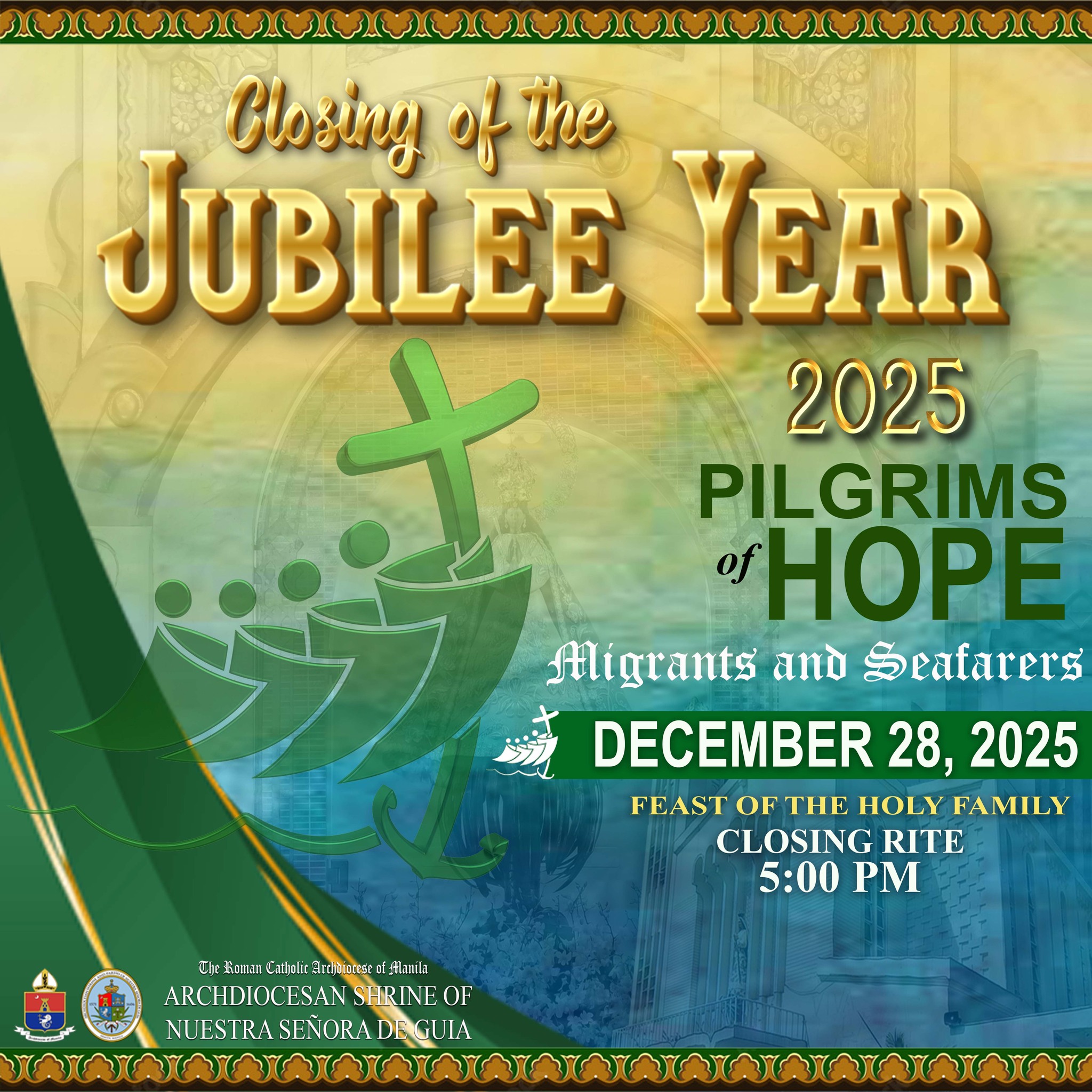 The closing rite of the Ordinary Jubilee of Hope as a Jubilee Church ...