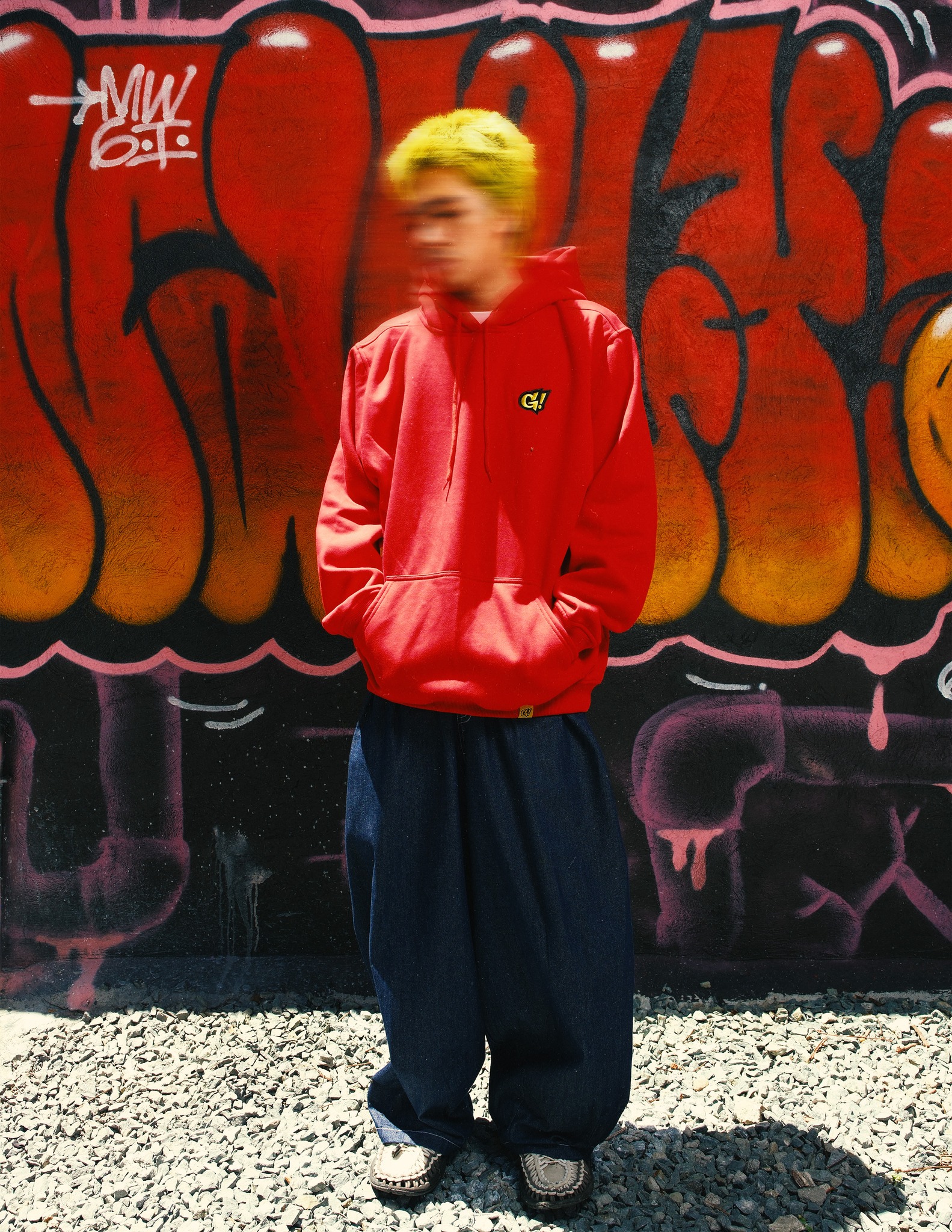 your old hoodie looking tired, g. this red one is available now