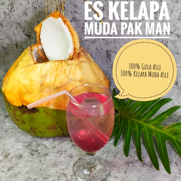 Es Kelapa Muda Pak Man 0857-1355-8501 | Yogyakarta City