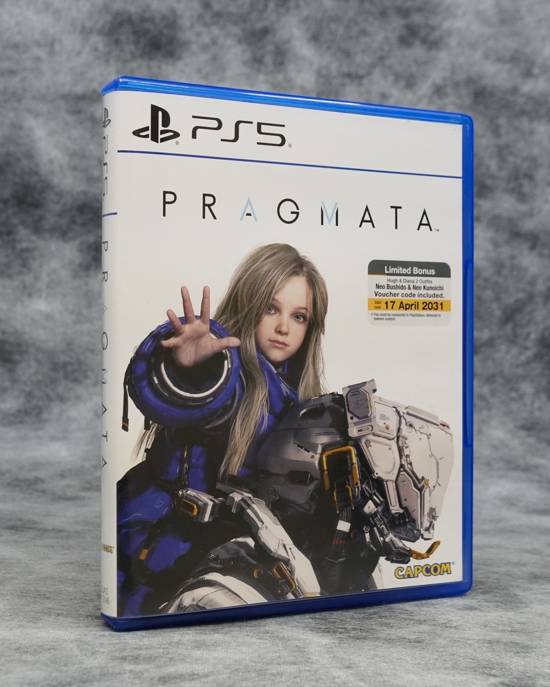 PRAGMATA is available in physical editions for PlayStation®5 and