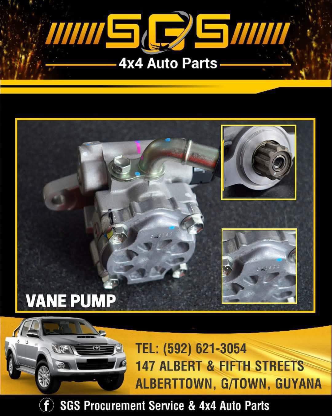 Guyanese - Keep your vehicle running smoothly with SGS Auto Parts' high ...