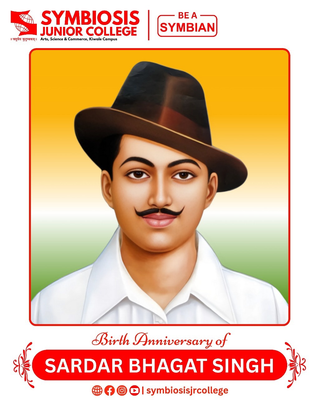 Symbiosis - Remembering Shaheed Bhagat Singh on his birth anniversary a ...