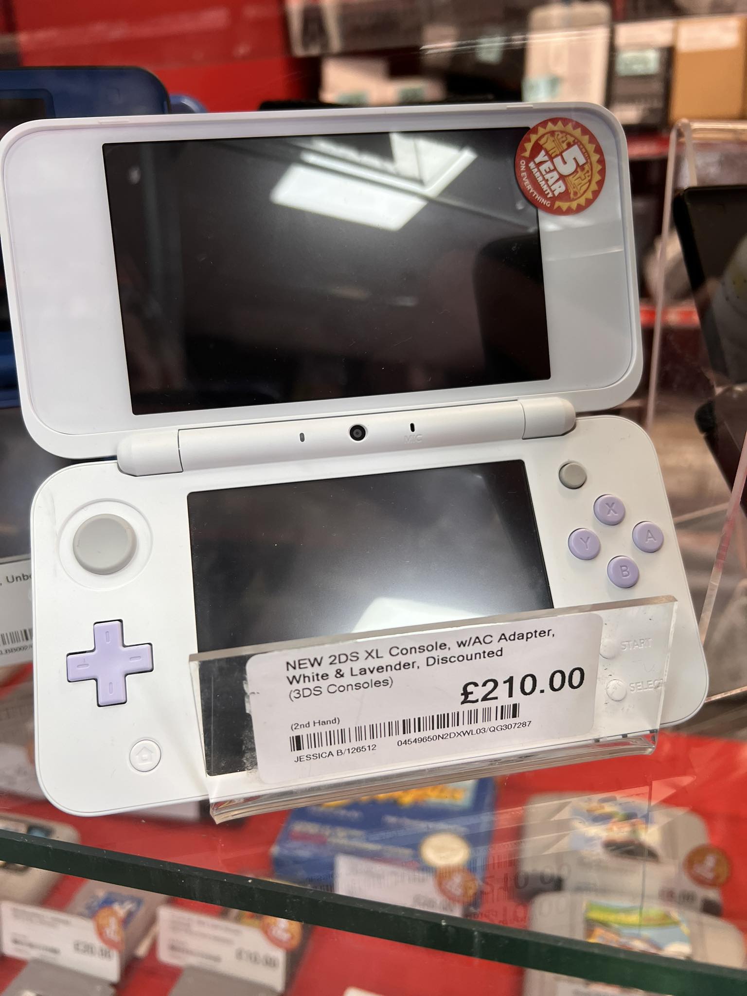 Why is this New 2DS XL so expensive 🤷🏻‍♂️ #nintendo #cex #2DS