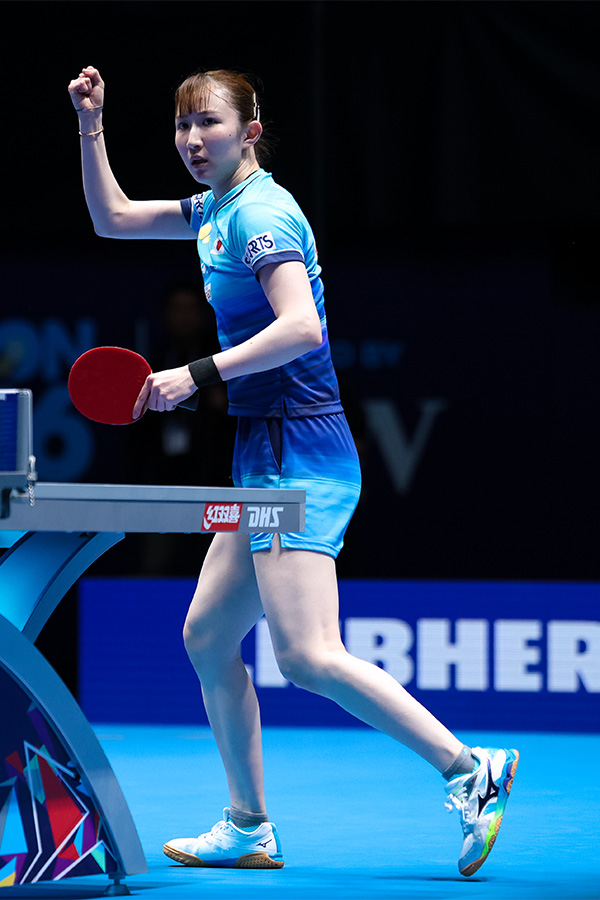 早い者勝ち☆ 世界卓球 2026ロンドン🇬🇧 3番手の早田ひながしっかり勝ちきる