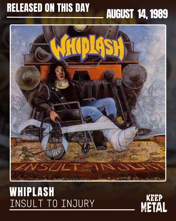Whiplash 🔥 — Studio Album 💿 Released on August 14, 1989
