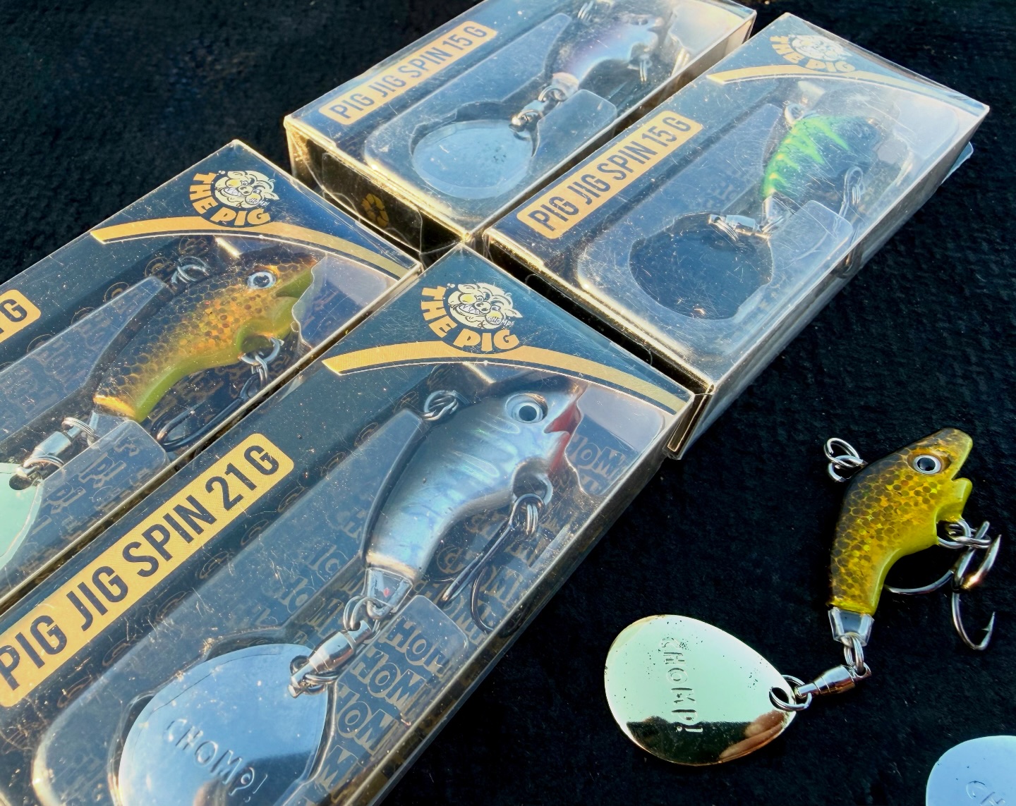 New colors on Pig Jig Spin🔥 Looking for a lure with plenty of