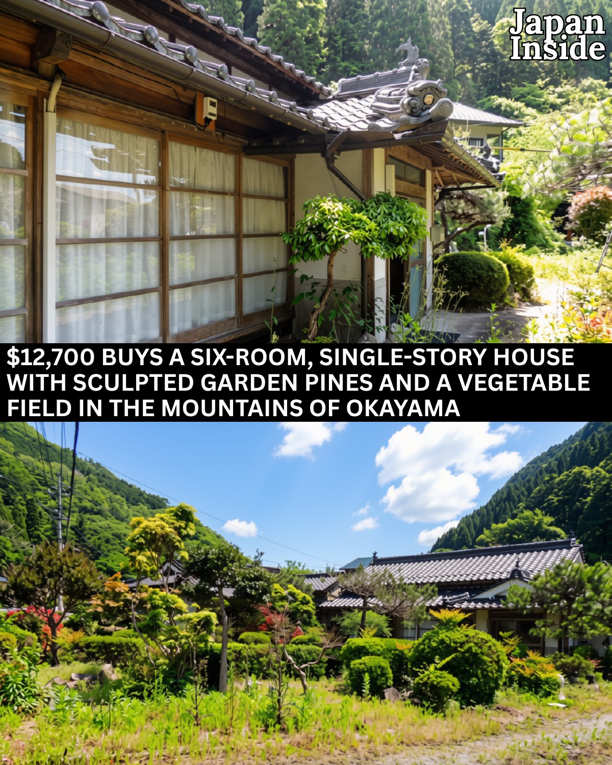 値下げ不可　house on the hill_ Parent Bag_Tile $12,700 gets you a six-room, single-story house, 1,566 square feet
