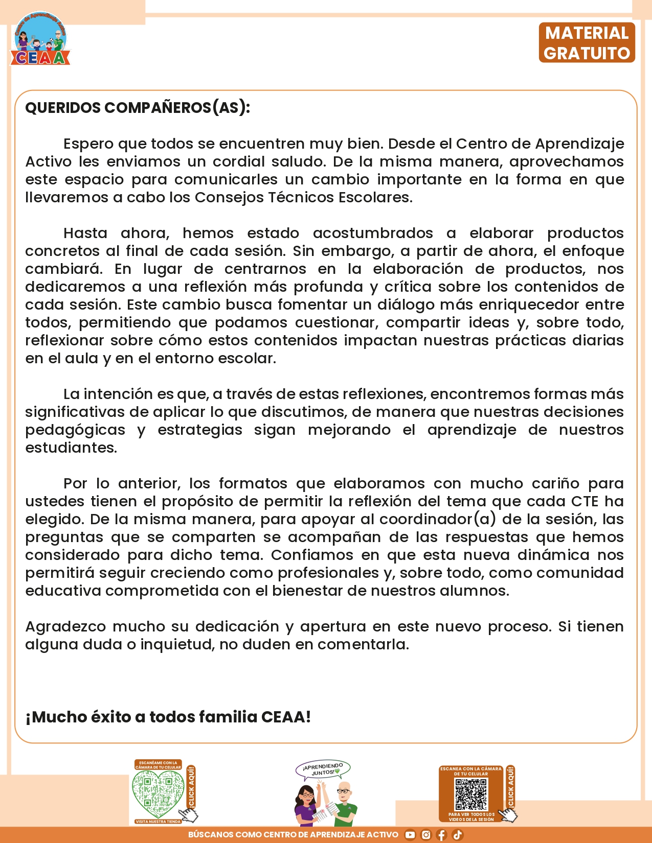 CEAA: Centro de... - CEAA: Centro de Aprendizaje Activo