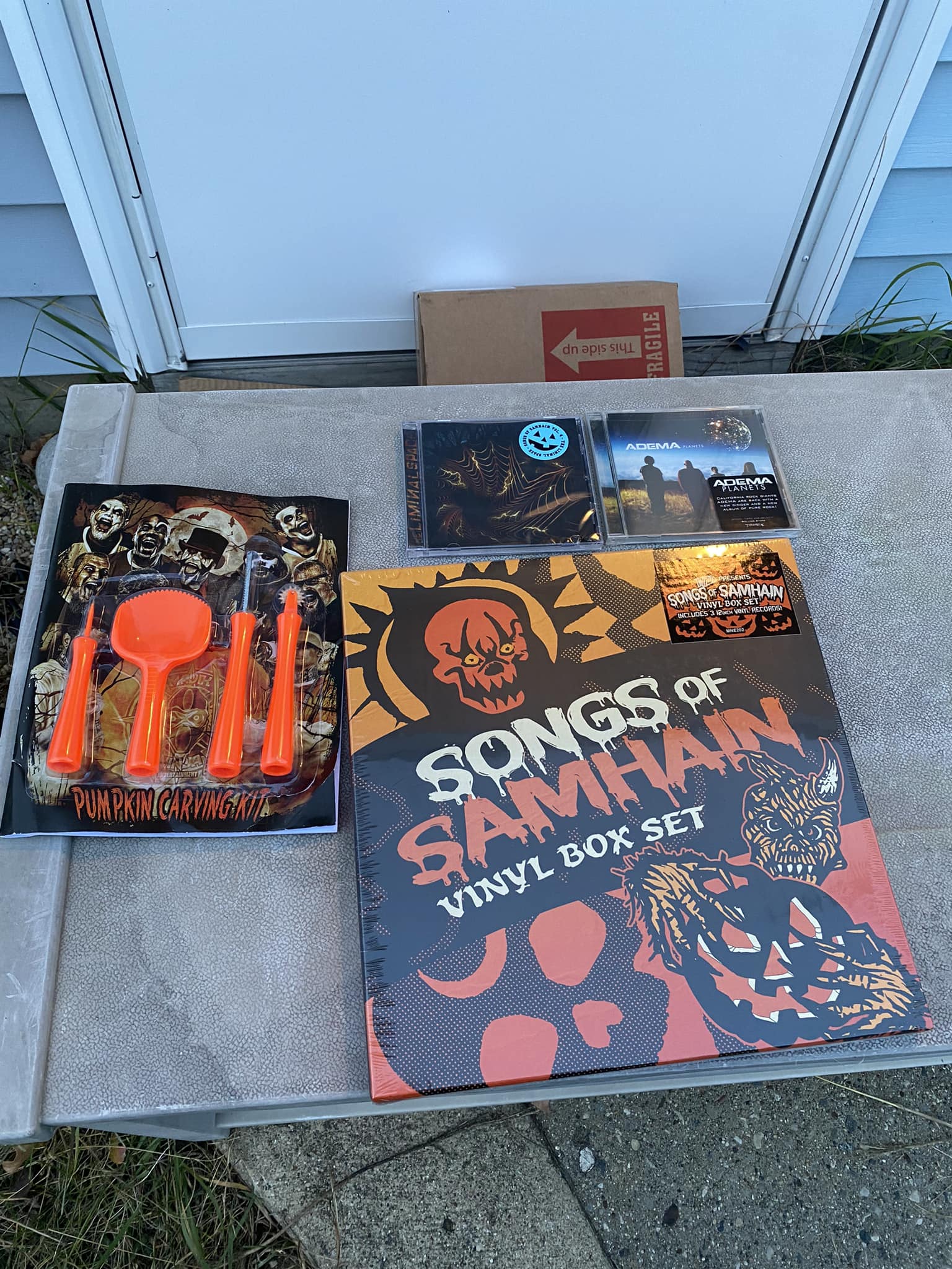 Samhain skateboard and box set collection