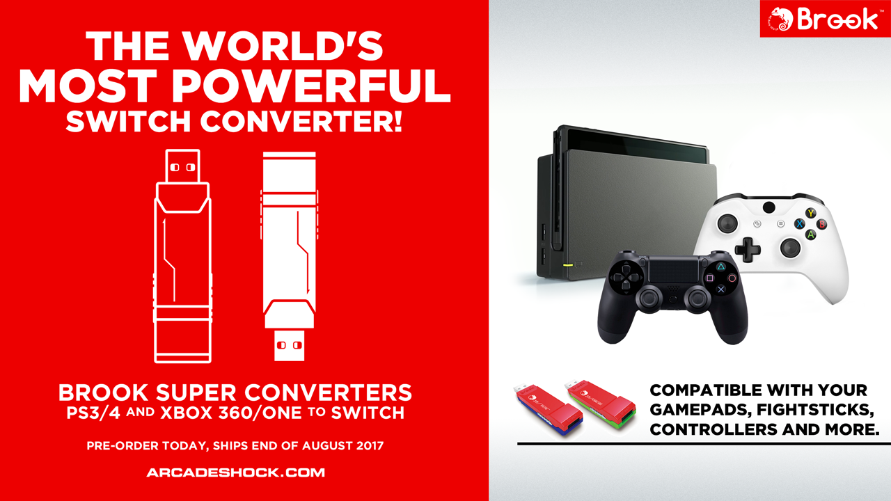 PS3/PS4, Xbox 360/One to Switch Super converter Pre-order now
