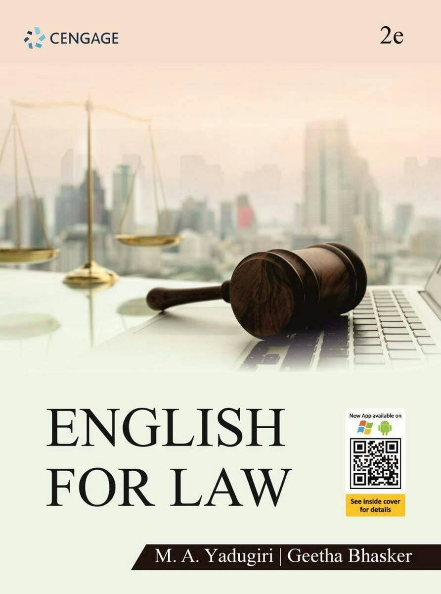 Absolute Legal English Book (English for International Law) By