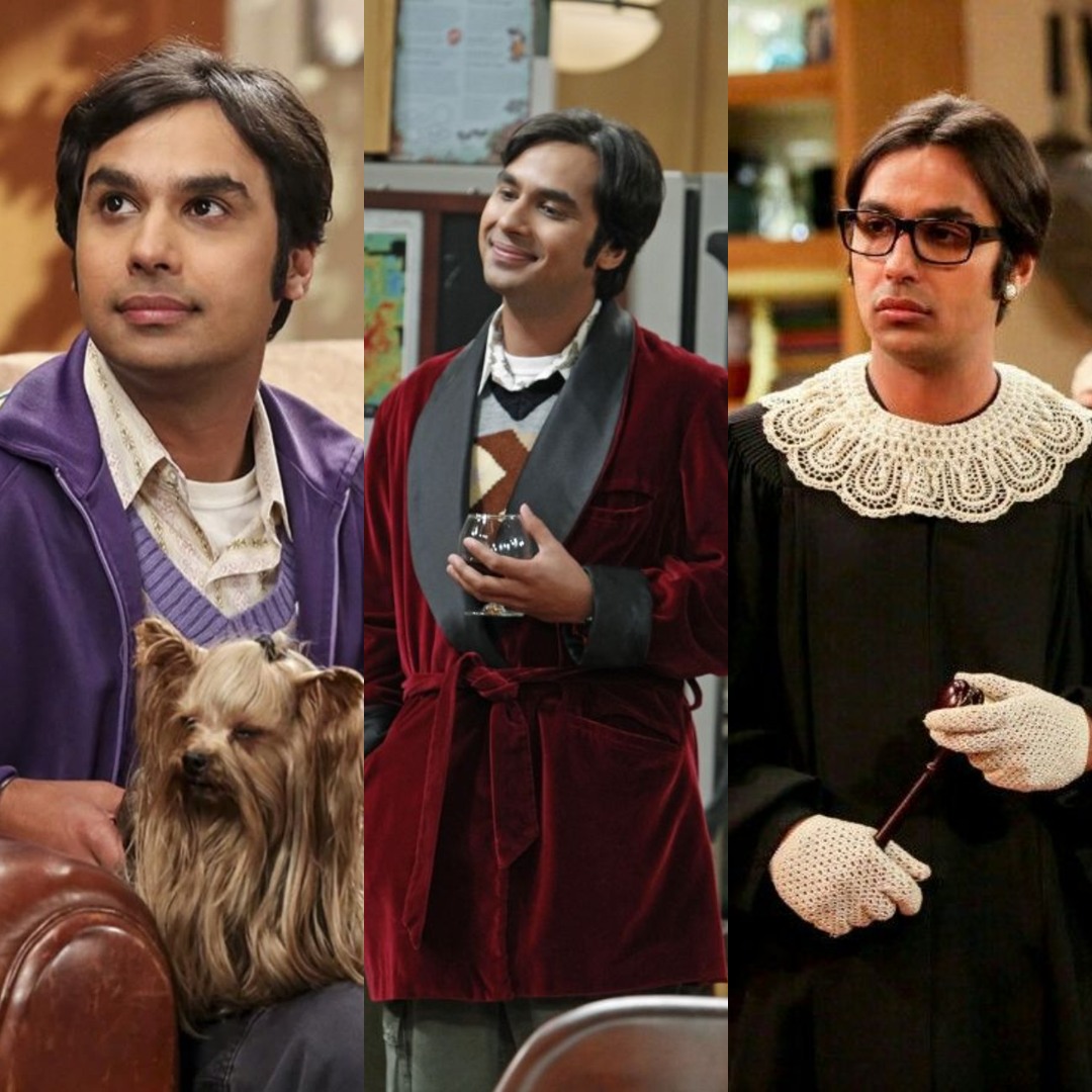 The Apartment - The Secret Behind Raj's Hair: It Was a Daily Character ...