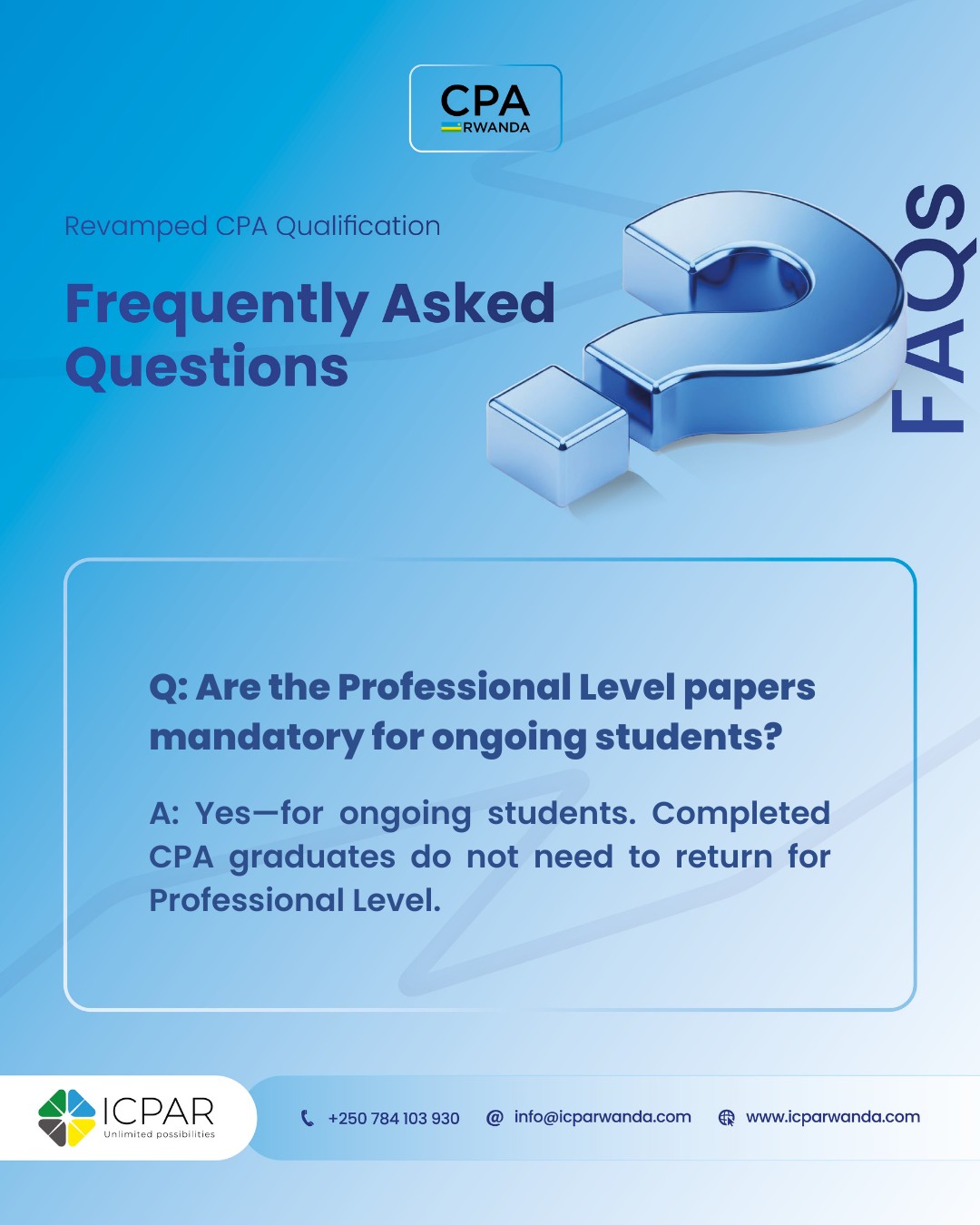 Institute of Certified Public Accountants of Rwanda | Kigali