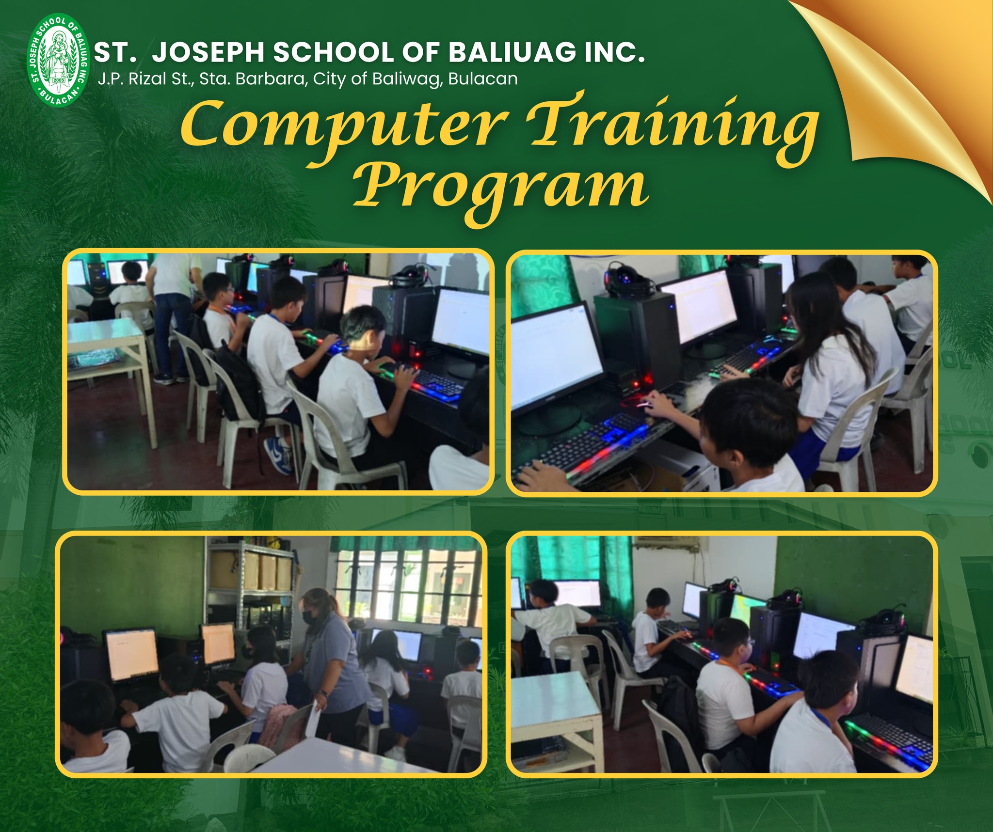 𝐒𝐉𝐒𝐁 𝐁𝐚𝐬𝐢𝐜 𝐂𝐨𝐦𝐩𝐮𝐭𝐞𝐫... - St. Joseph School of Baliuag Inc. | Facebook