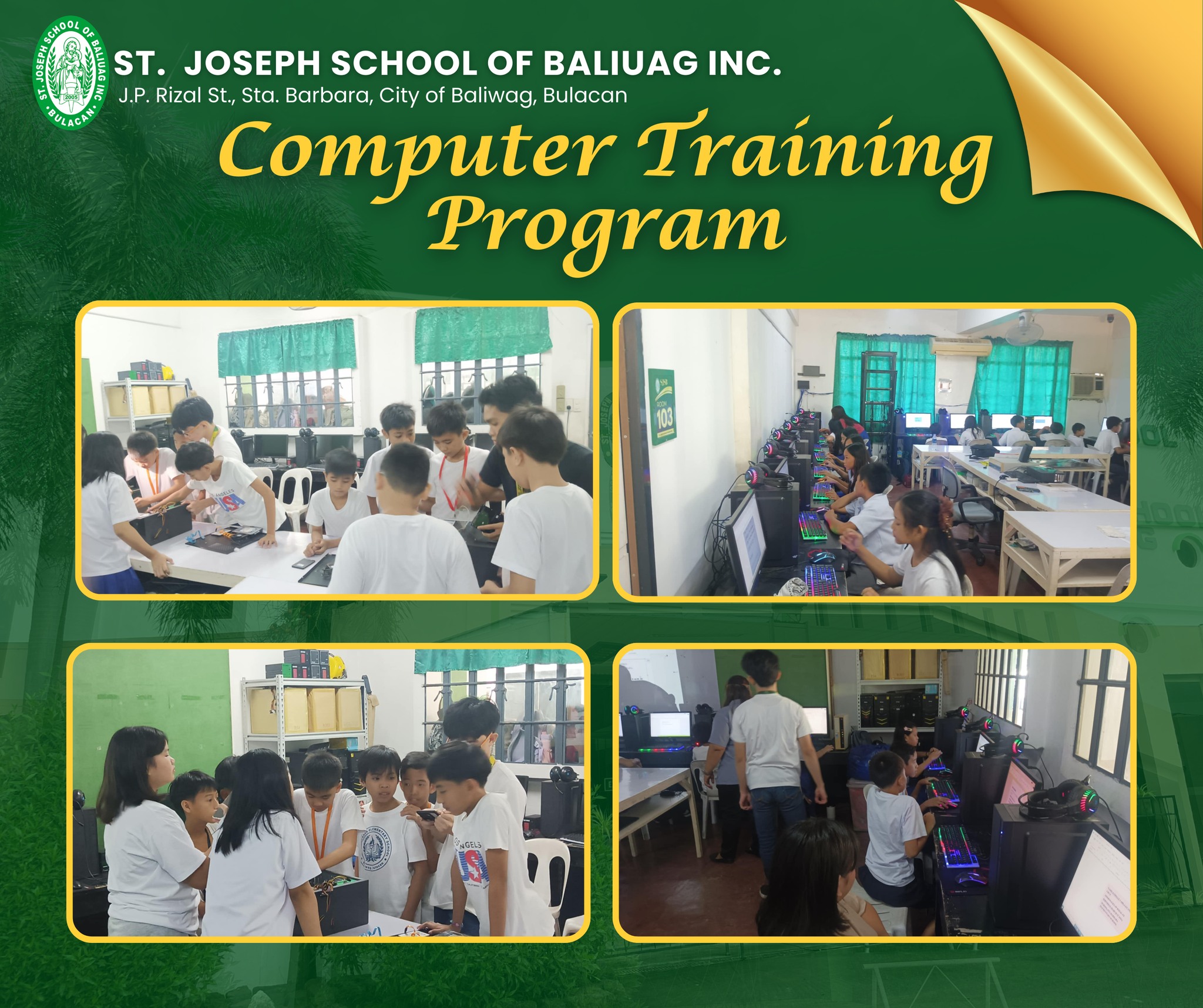 𝐒𝐉𝐒𝐁 𝐁𝐚𝐬𝐢𝐜 𝐂𝐨𝐦𝐩𝐮𝐭𝐞𝐫... - St. Joseph School of Baliuag Inc. | Facebook