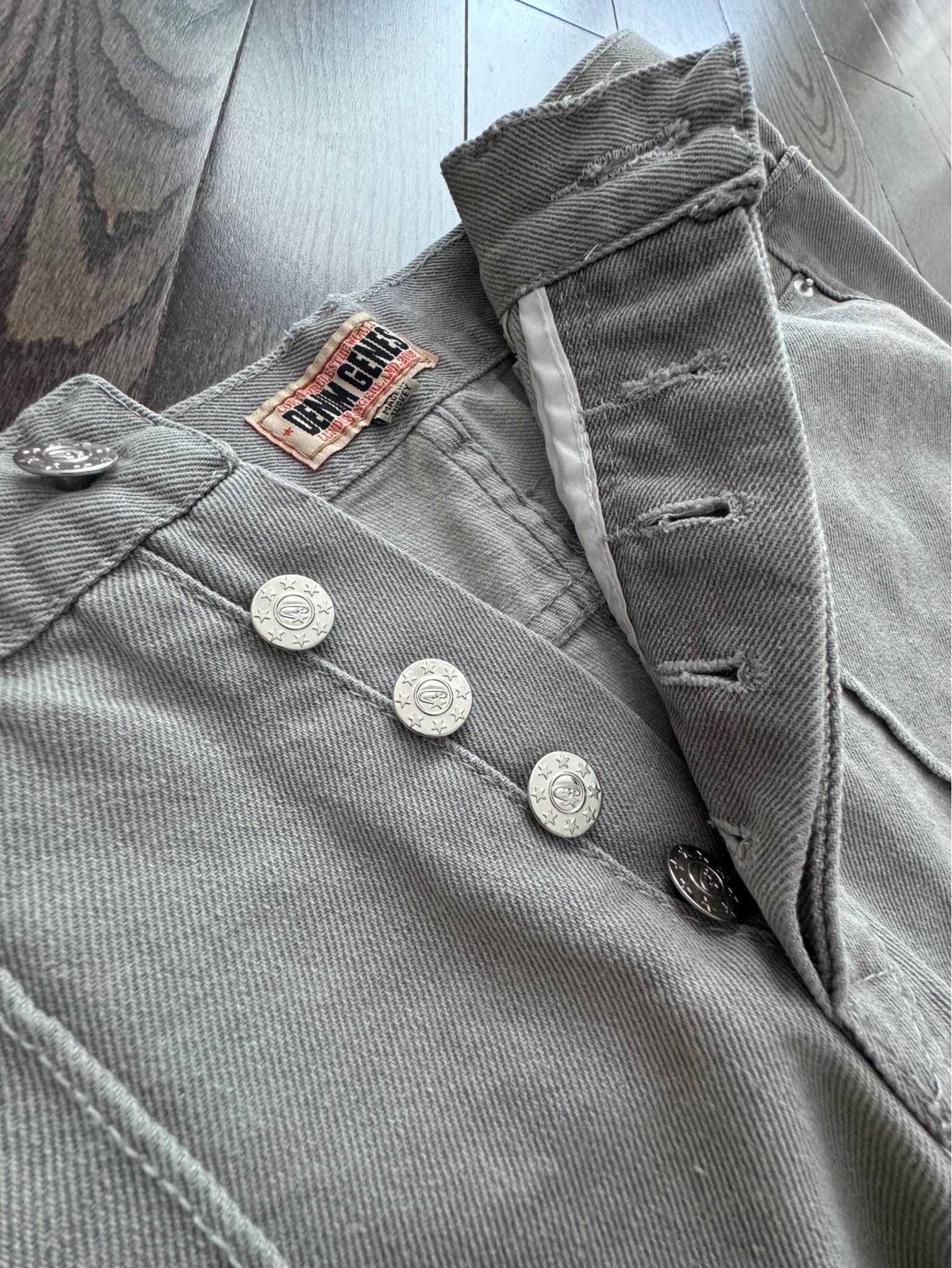 Corteiz C-Star Denim Grey shorts - Shorts - Saint-Jean-sur