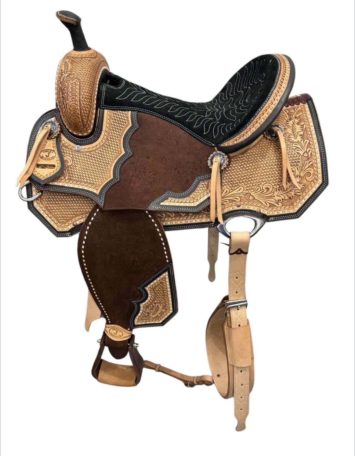 Western Leather Headstall Tack Set (HSBM 114400