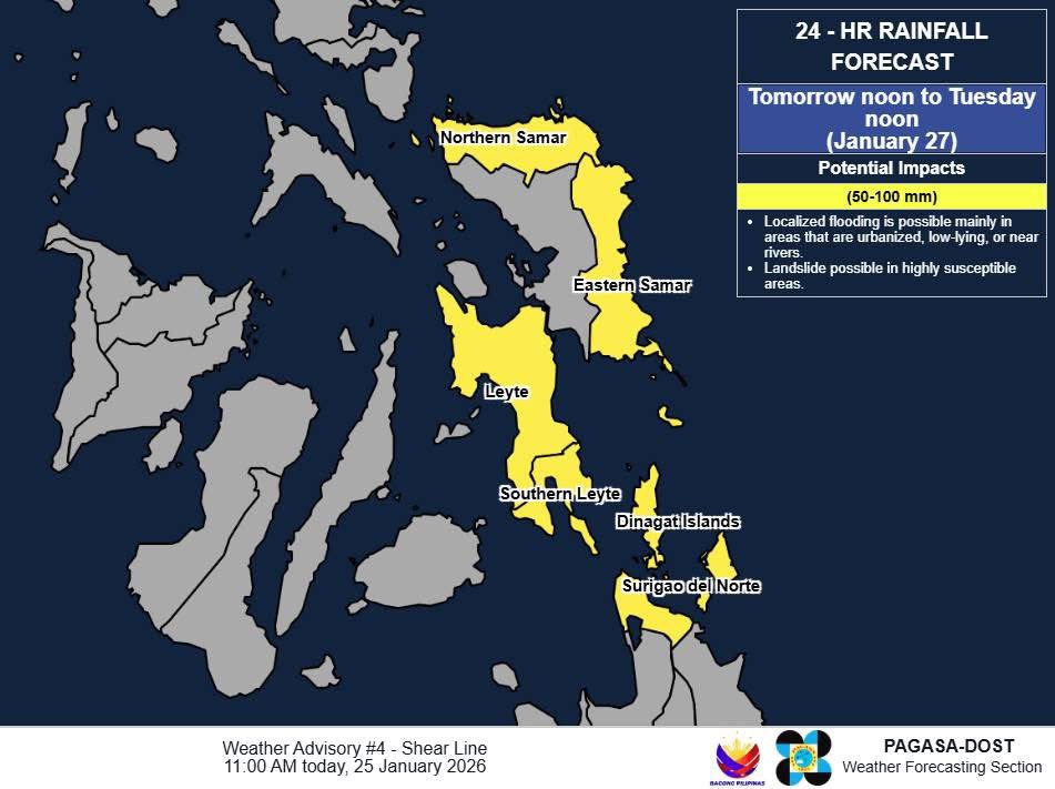ABS-CBN - The remnant low pressure area of tropical depression Ada ...