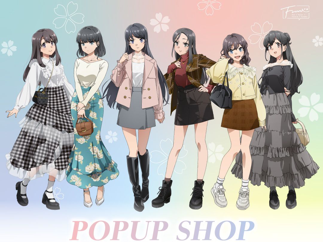 Date A Live V Pop-Up Shop at Shizuoka PARCO