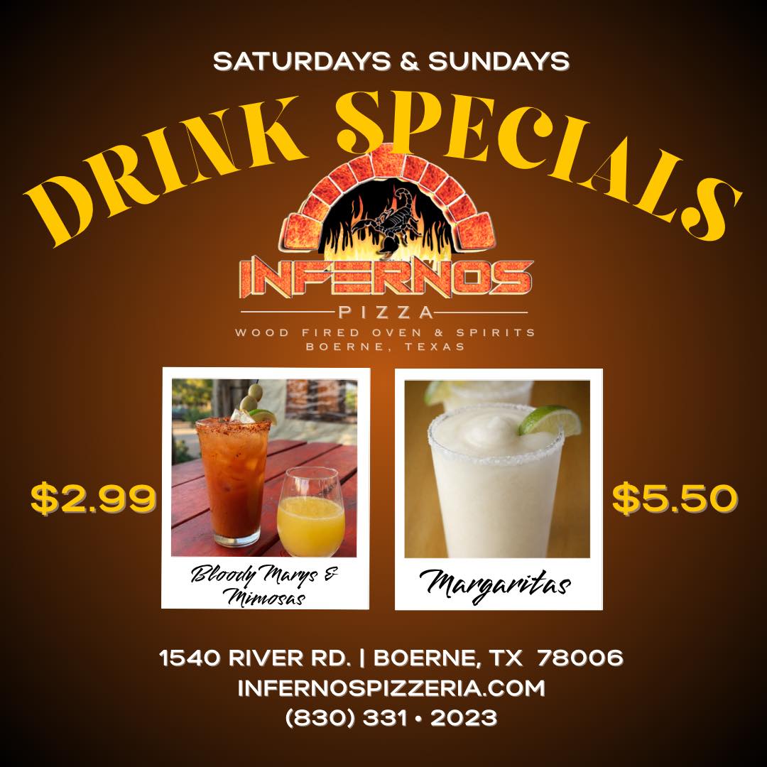 Inferno's Wood Fired Oven & Spirits- Boerne, TX | Boerne TX