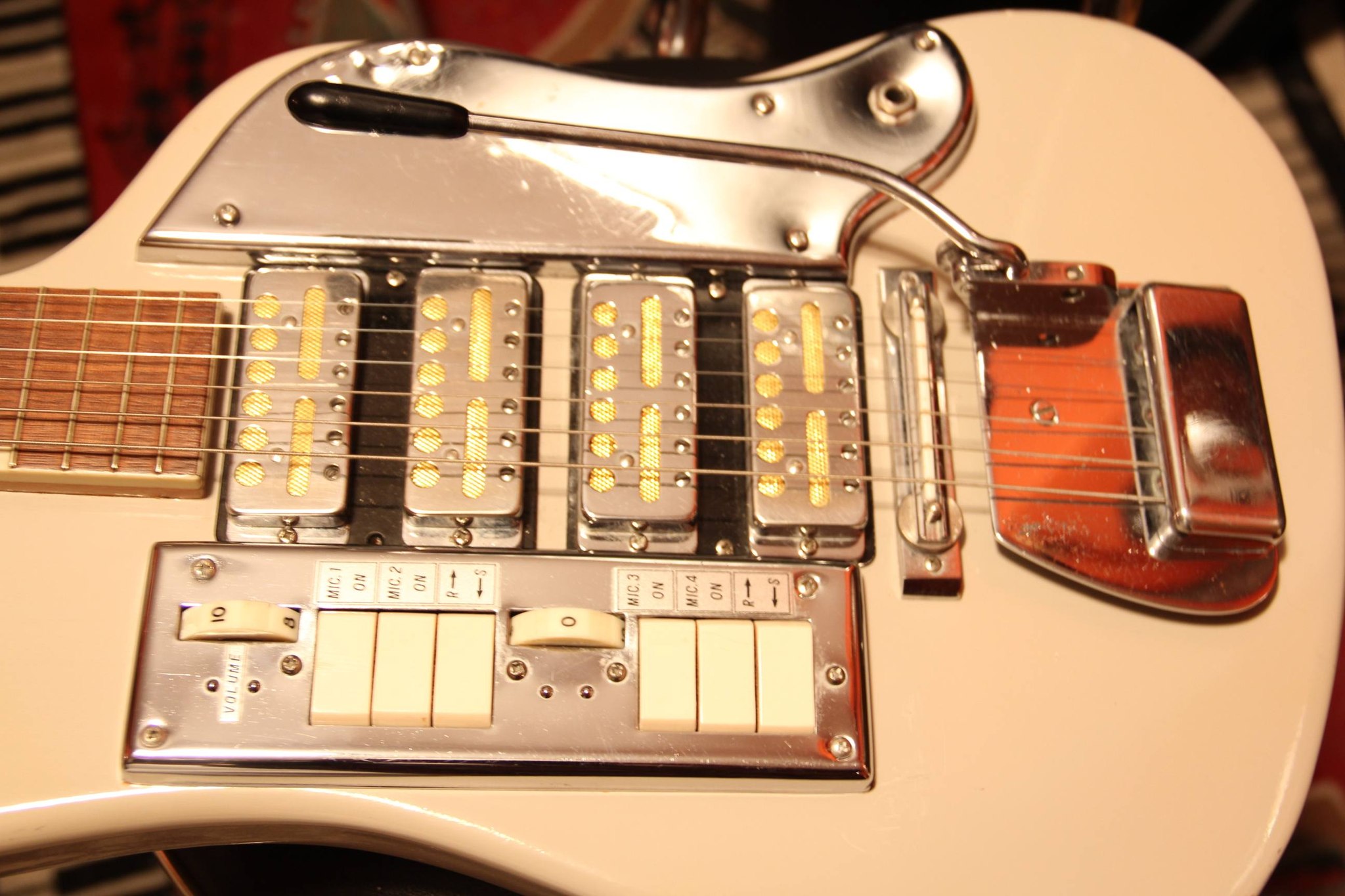 1964 Zim-Gar SS-4L guitar with unique whammy system
