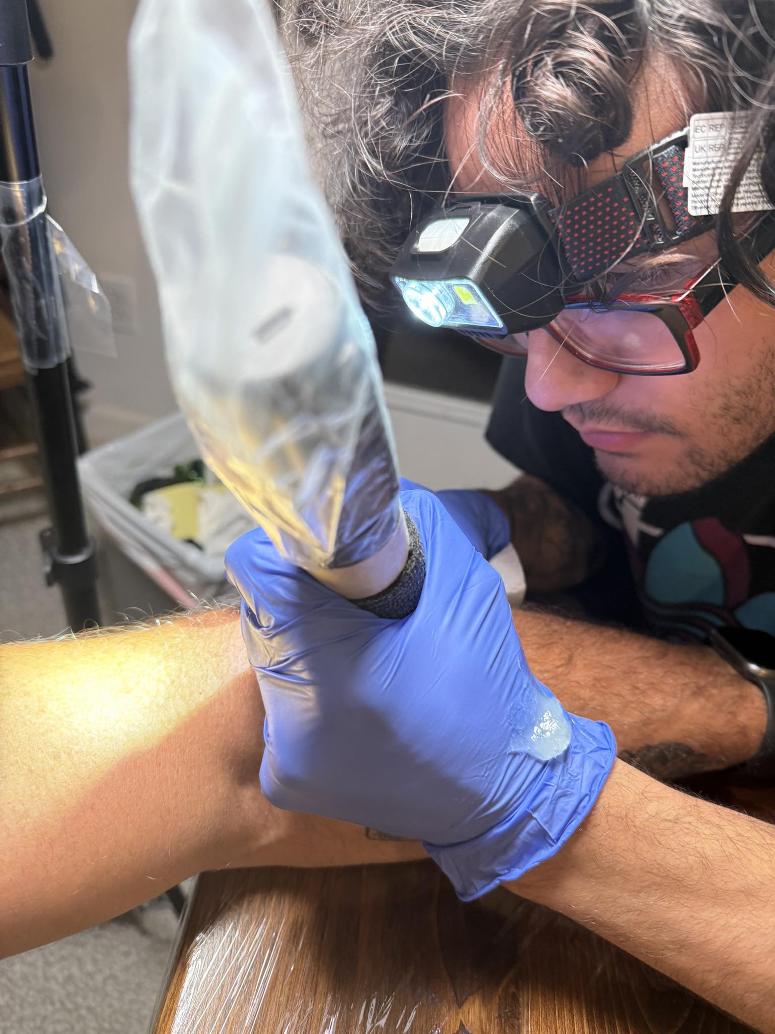 Chef - My son is giving me some new ink! #tatoo #tattoo | Facebook