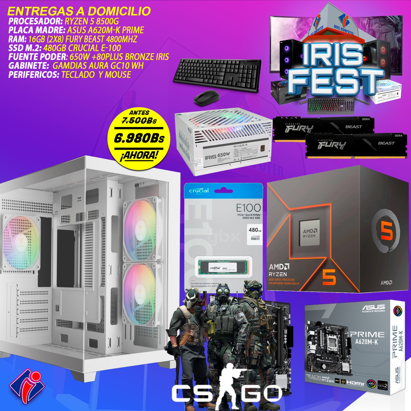 Iris Computer - 👾 Juega donde quieras tus juegos favoritos con gráficos ...