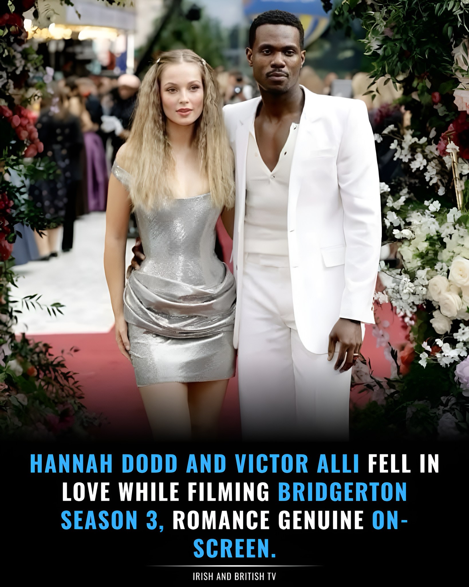 Irish - A real-life romance has blossomed on the set of Bridgerton’s ...