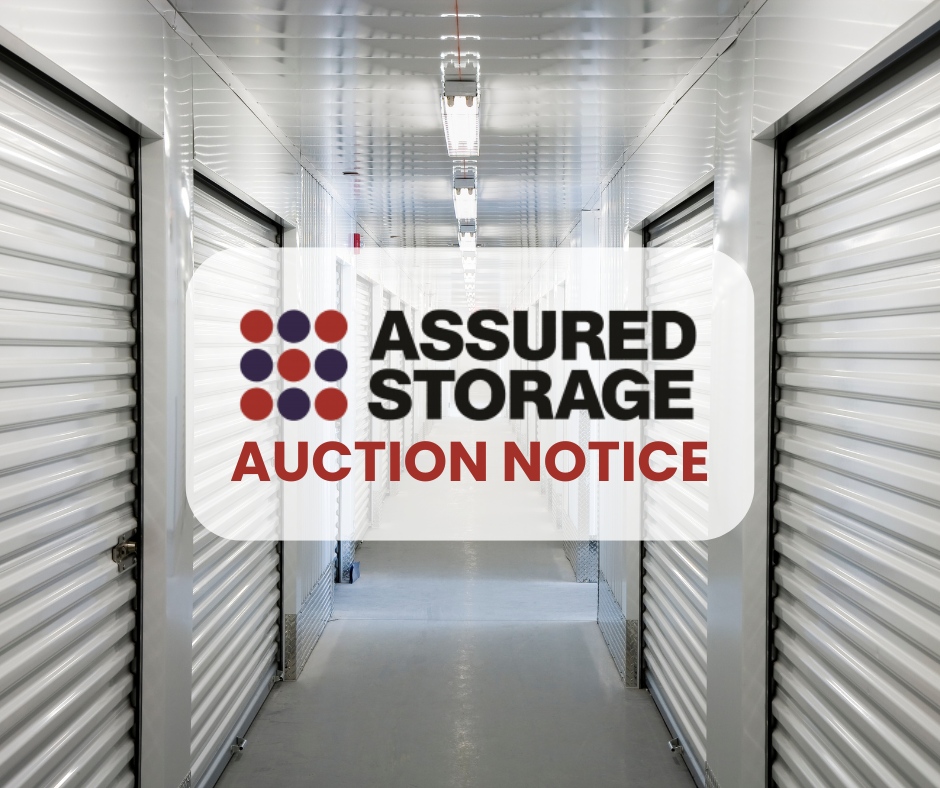 NOTICE OF SALE ASSURED STORAGE... - Assured Storage of Metro | Facebook