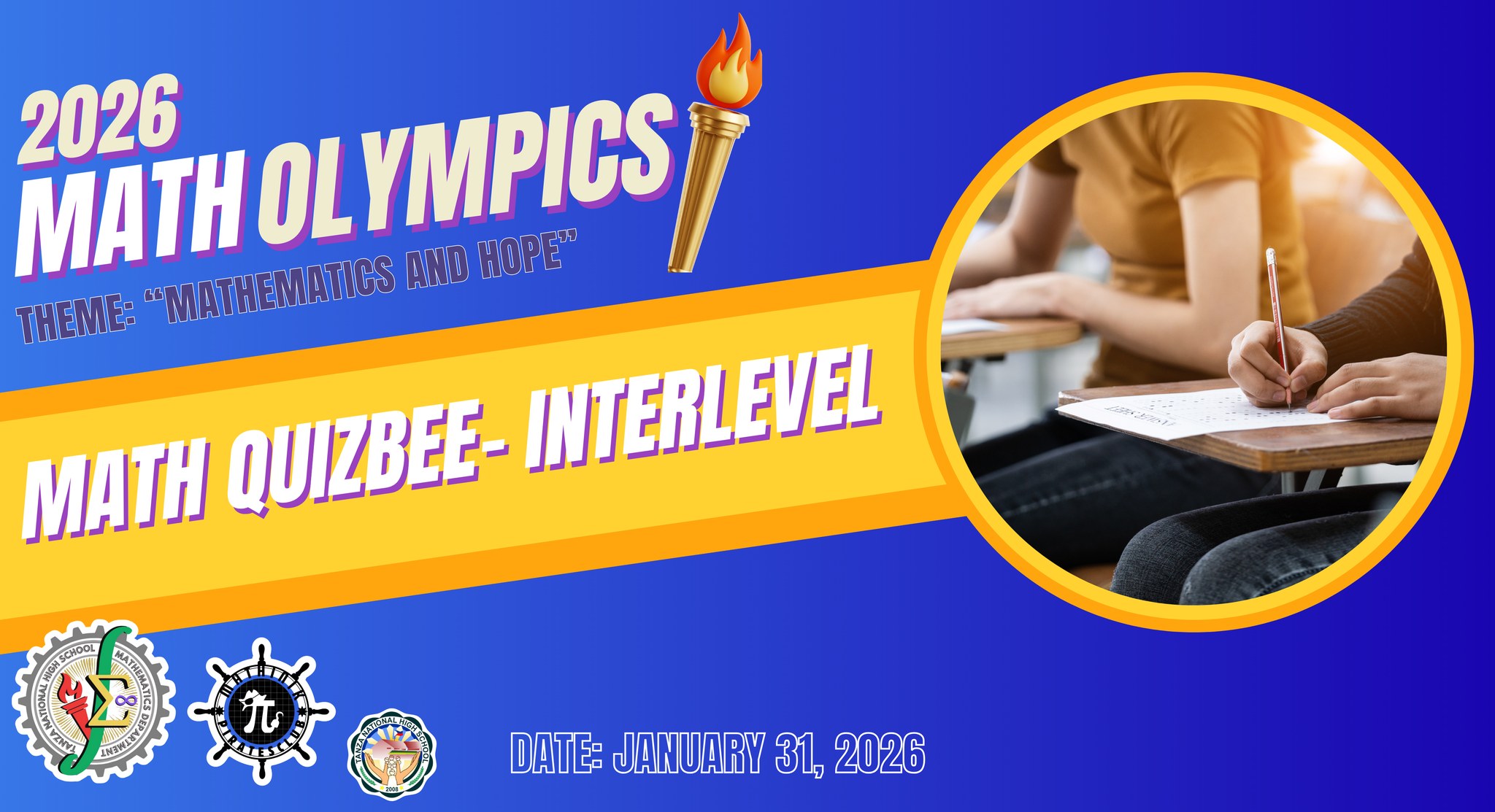 MATHinik πRATES - 🐝 Math Quiz Bee (Interlevel) The... | Facebook