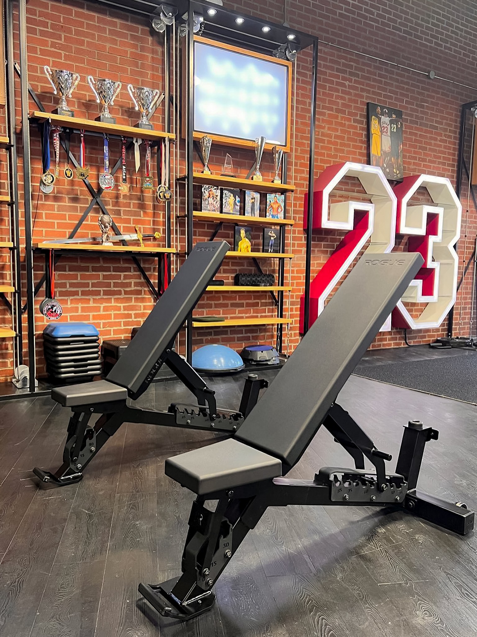 ROGUE Adjustable Bench 3.0 - ステンレス Rogue Adjustable Bench 3.0