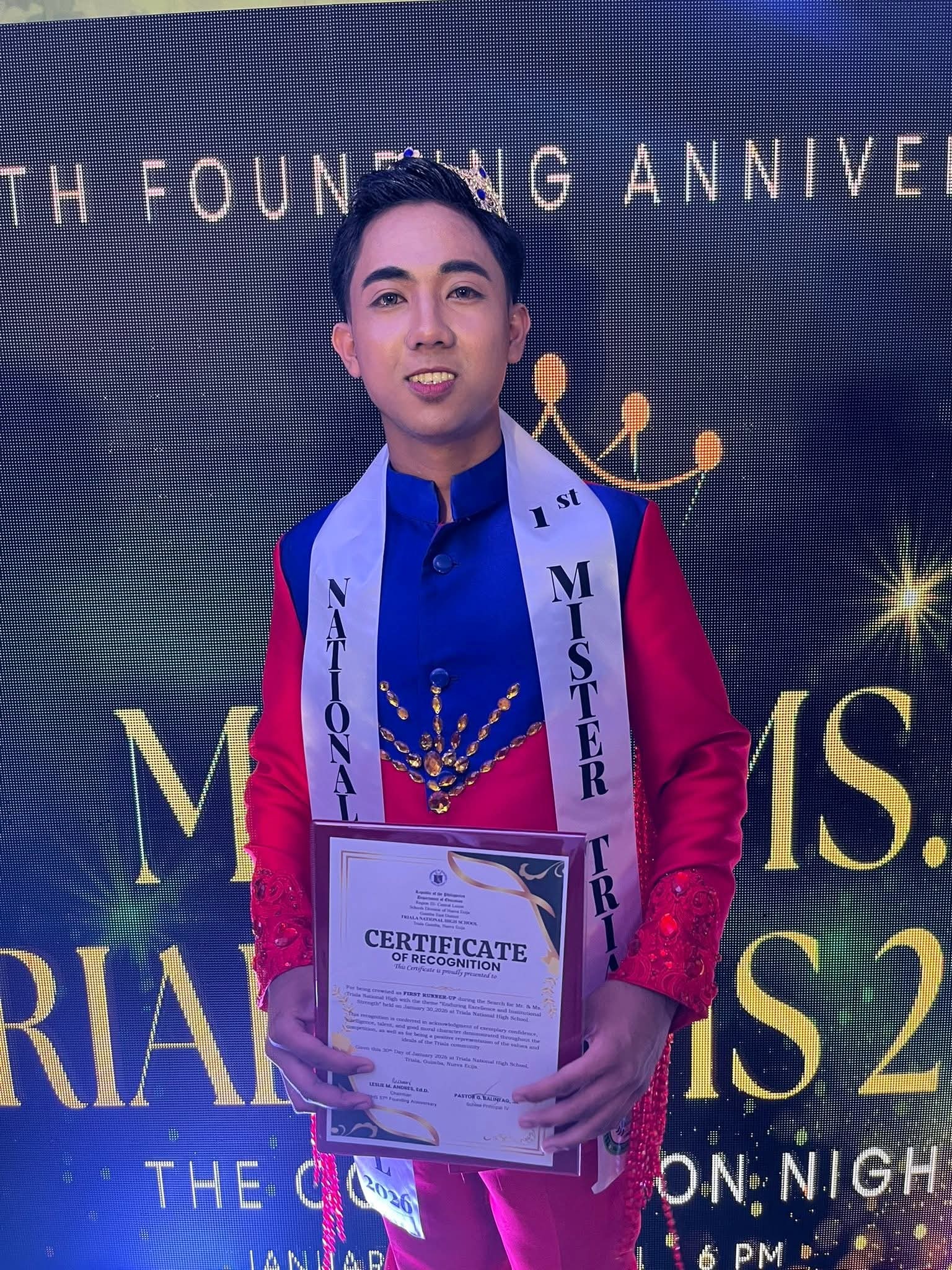 👑💐 Congratulations to our... - Triala National High School | Facebook