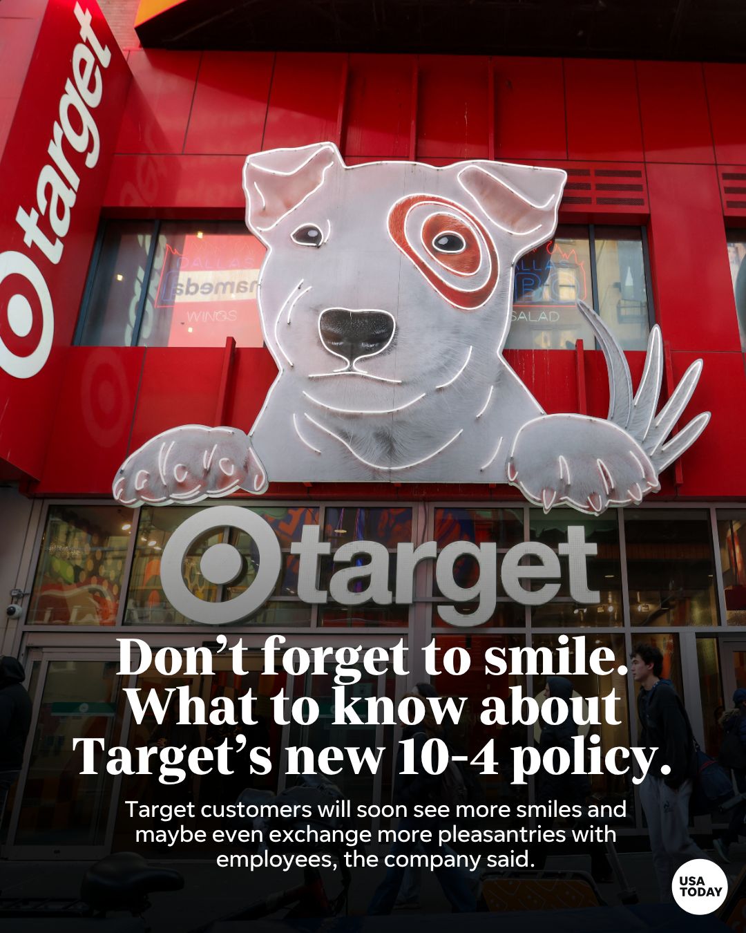USA TODAY - Target customers will soon see more smiles and... | Facebook