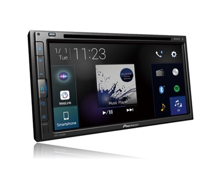 Pioneer Carrozzeria avic zh77 Cyber Navi navigation system. It