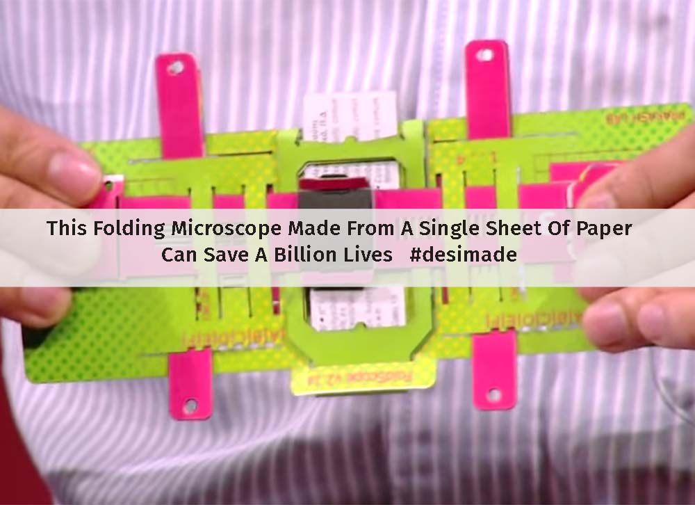 Desimade - This Folding Microscope Made From A Single...