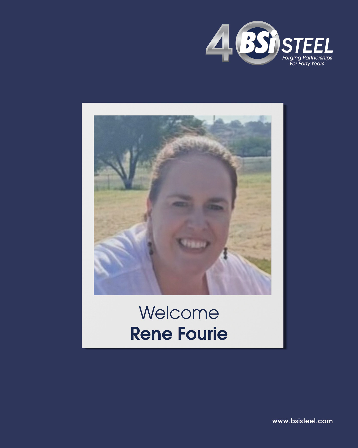 We’re delighted to welcome Rene... - BSi Steel Pty Ltd | Facebook