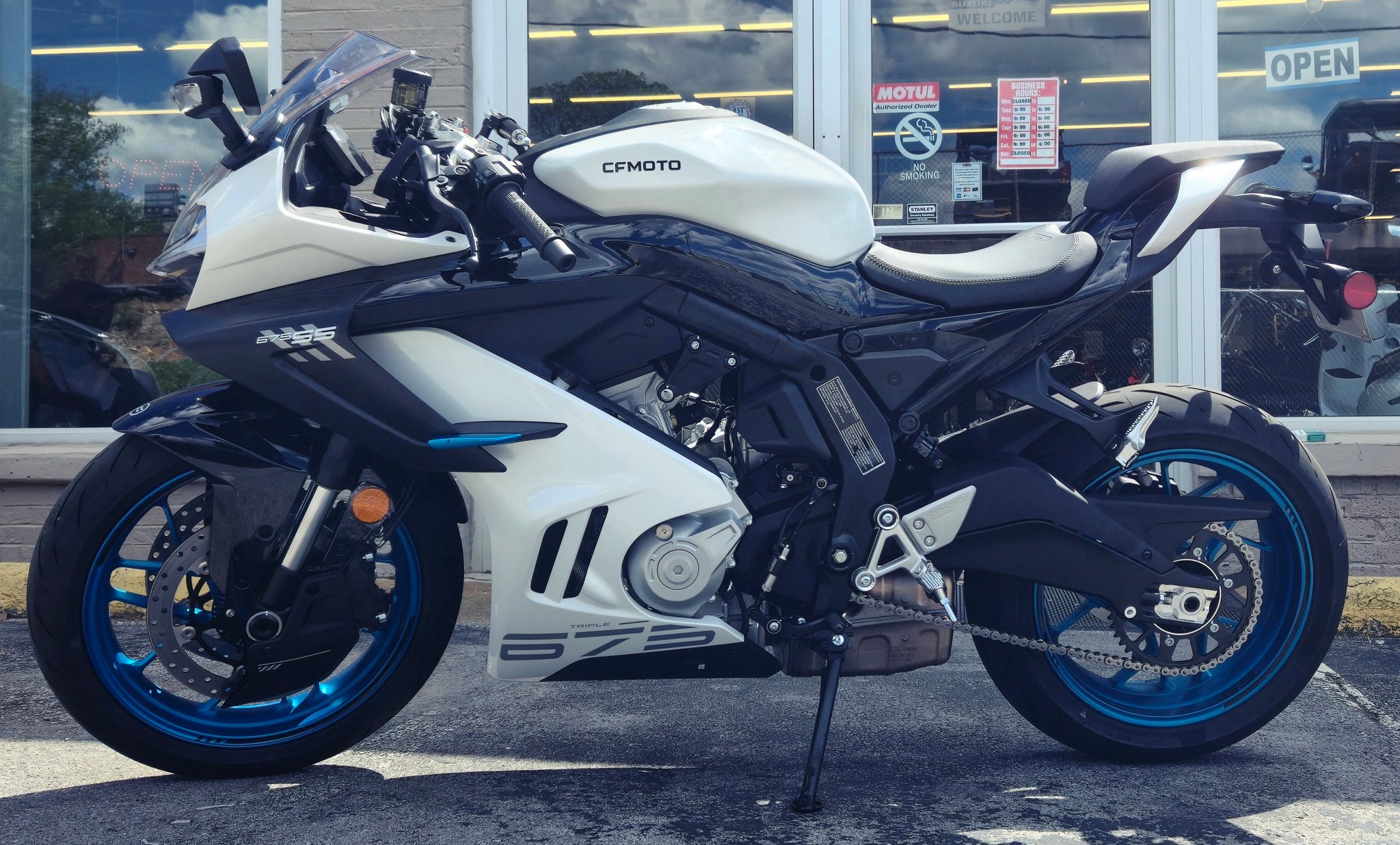 CFMOTO 675SS mods and upgrades