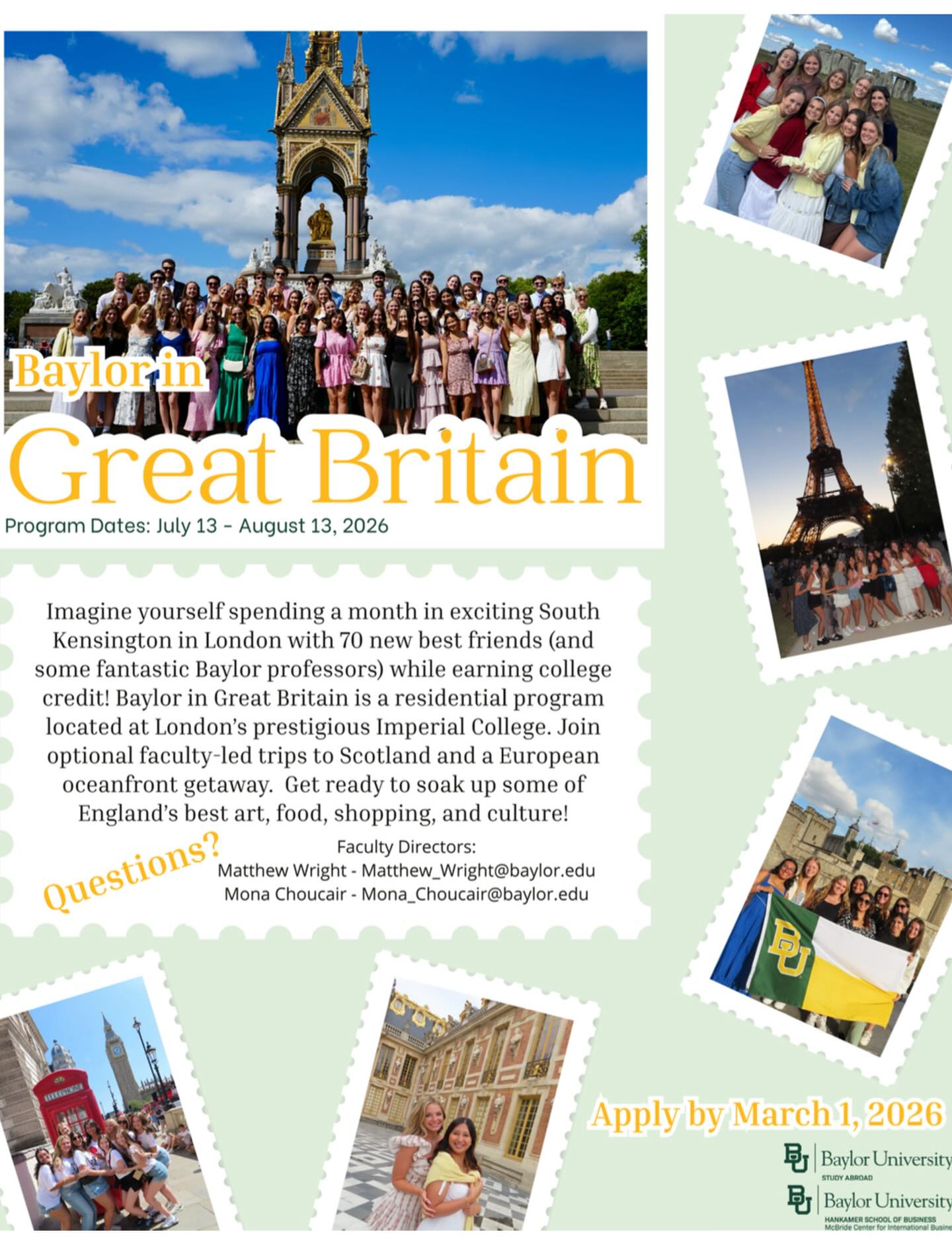 🇬🇧 Interested in studying... - Baylor Department of History | Facebook