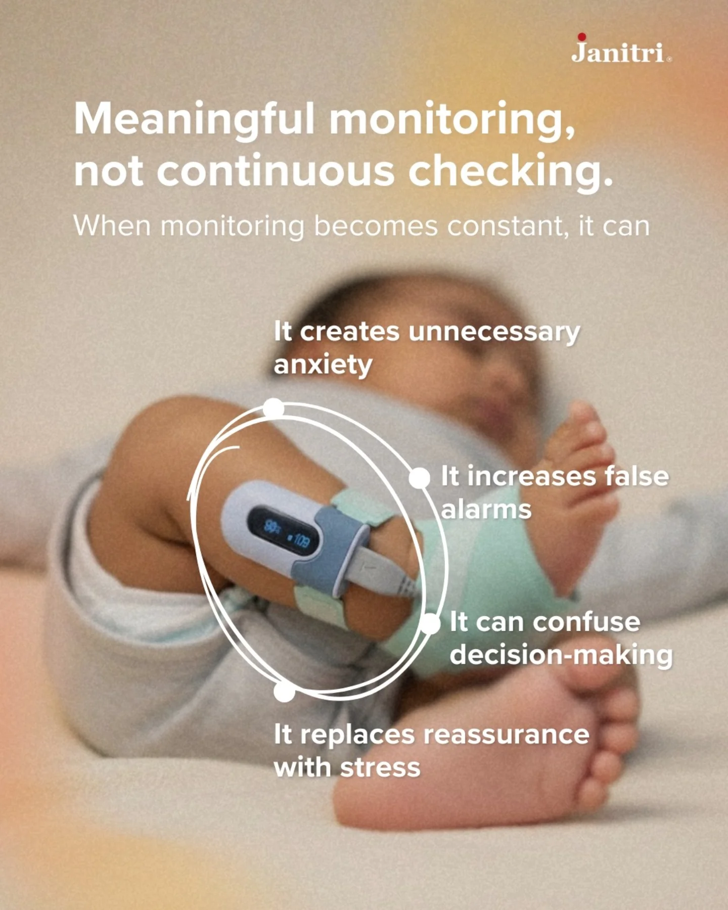Janitri - A baby doesn’t need to be constantly checked. A mother doesn ...