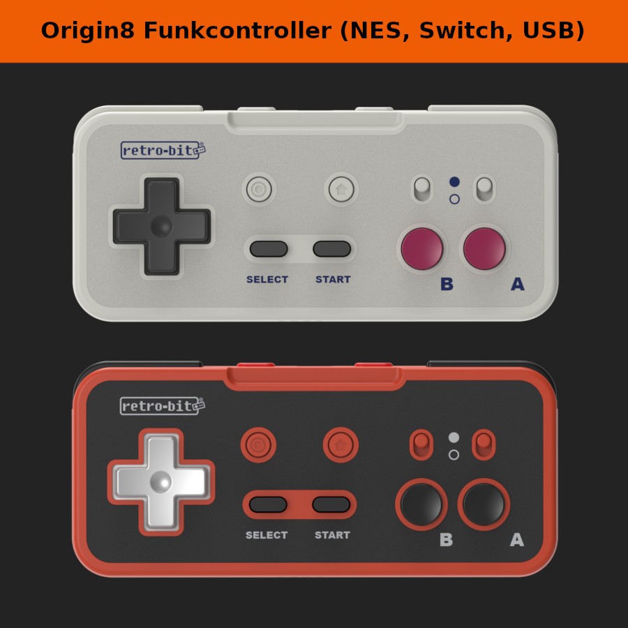 DragonBox - Mit dem Origin8 Controller von RetroBit kannst Du drahtlos ...