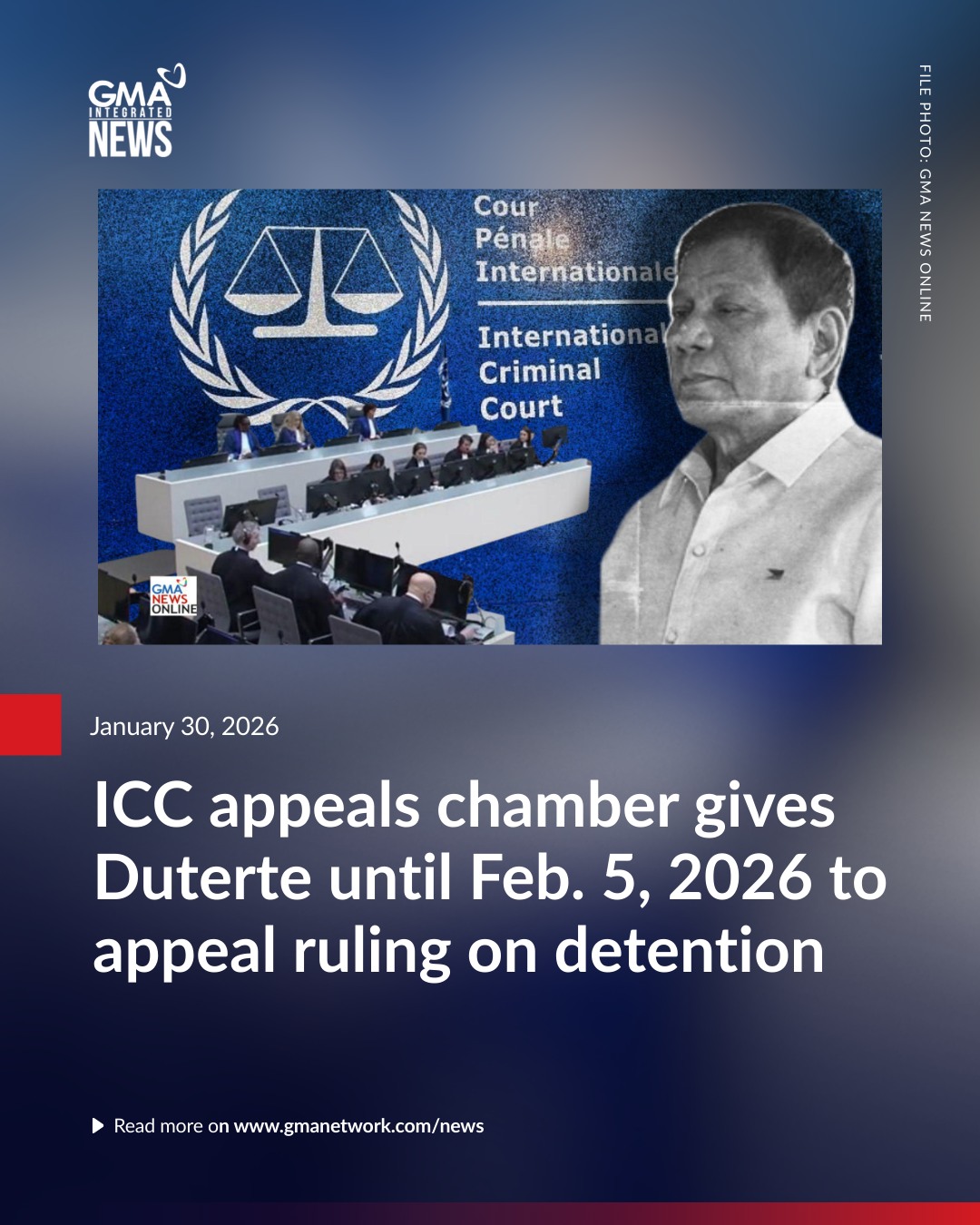 GMA - The Appeals Chamber of the International Criminal Court has ...