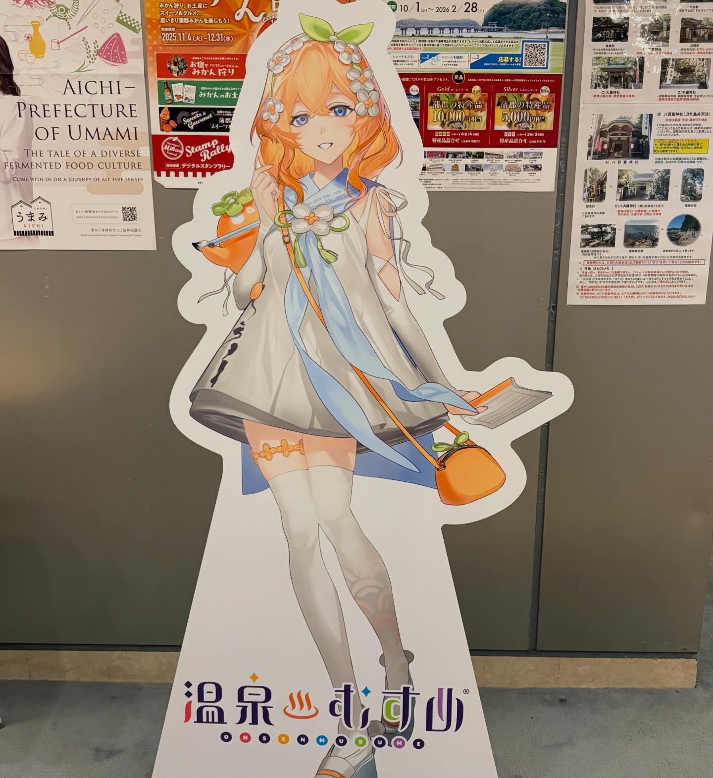 温泉♨️むすめは日本全国の温泉をモチーフしたキャラクターです