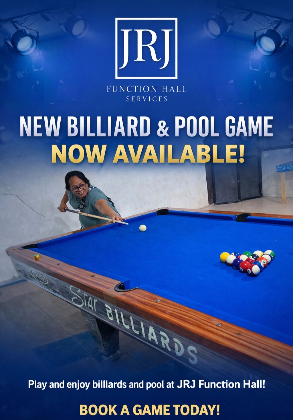 🎱 Something NEW is rolling... - JRJ Function Hall Services | Facebook