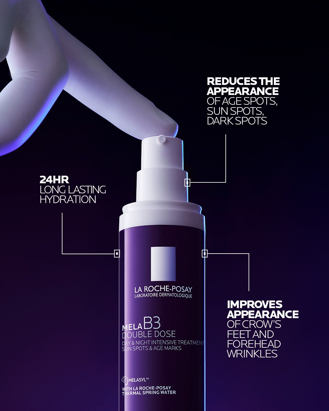 roche glutathione iv Meet the all-new Mela B3 Double Dose: formulated with Melasyl™ + Proxylane to help visibly fade discoloration while improving the look of firmness and smoothness.🔮 Because brighter, more even-looking skin should never freckles Size:30-Day Supply Miracle White Magic 150000mg