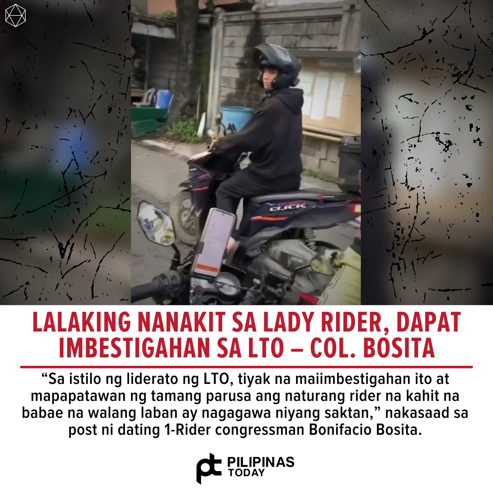 Pilipinas - Nanawagan si dating 1-Rider congressman retired police Col ...