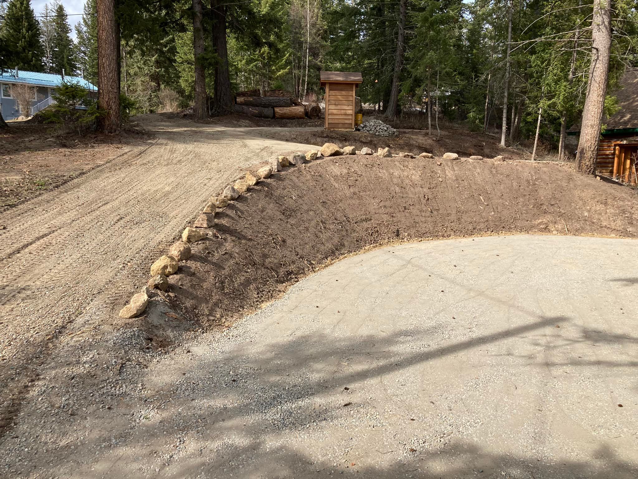 Some before and after of a... - Hawk Ridge Excavating | Facebook